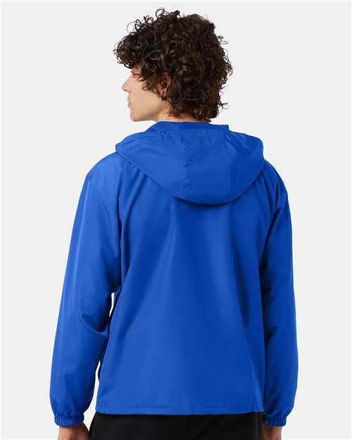 Champion CO200 Royal Blue — on model back