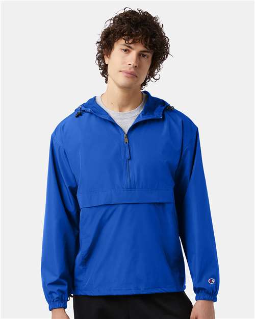 Champion CO200 Royal Blue — on model front