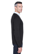 Men's V-Neck Sweater - Black