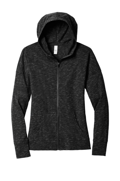 Women's Medal Full-Zip Hoodie - Black