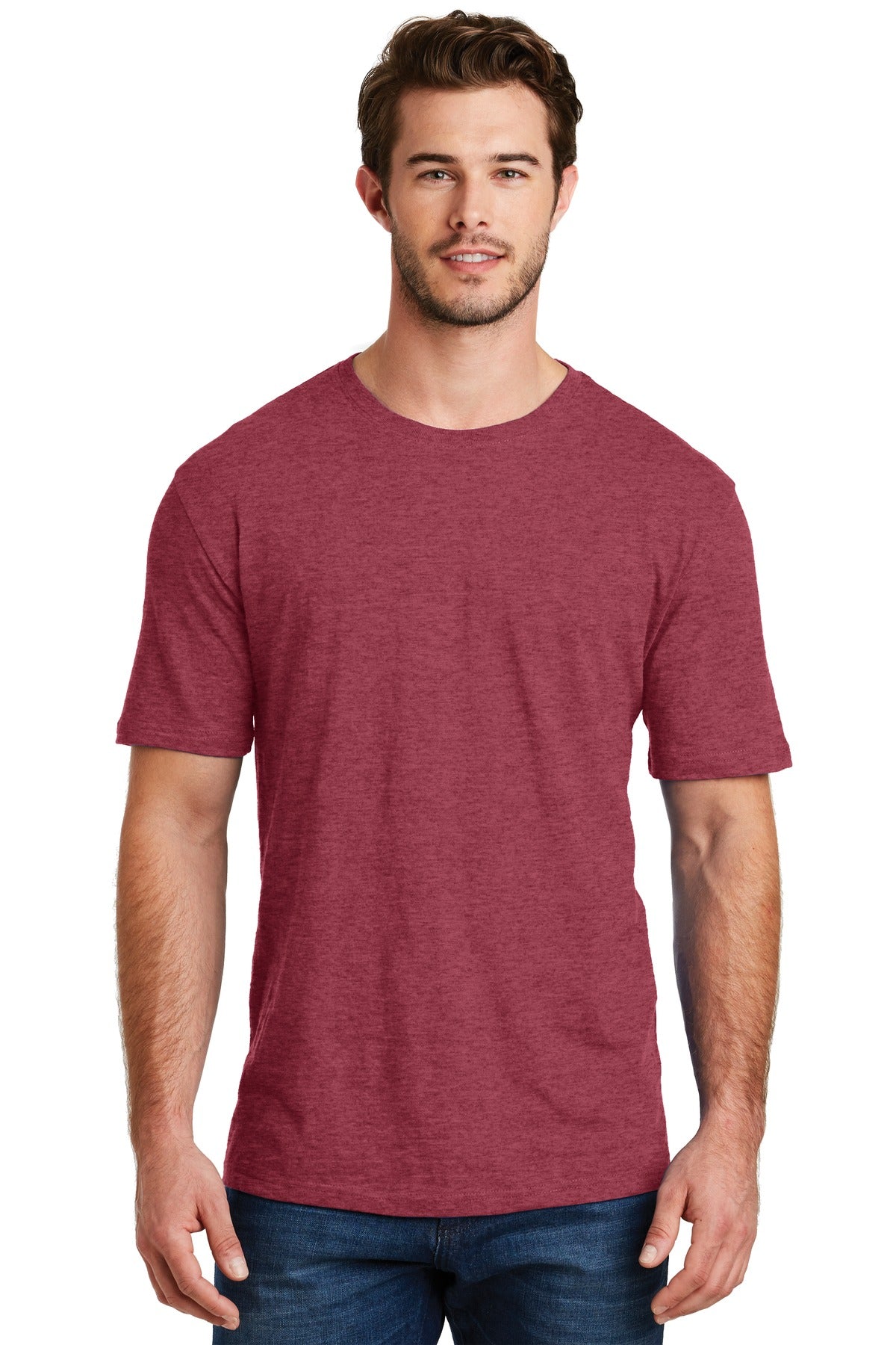 Unisex Perfect Blend Tee - Heather Red