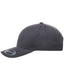 Yupoong 6789M - Premium Curved Visor Snapback - Dark Gray