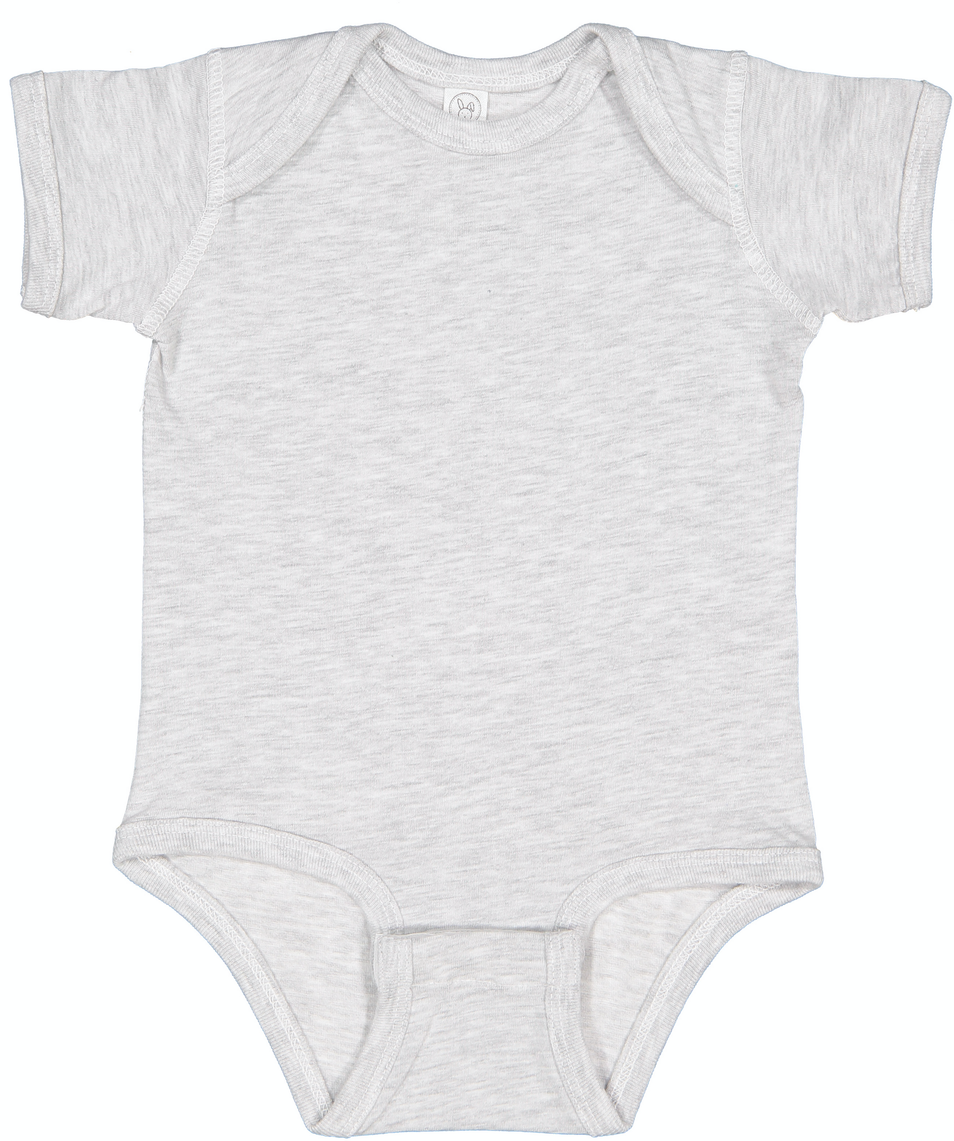 Infant Fine Jersey Bodysuit - Ash