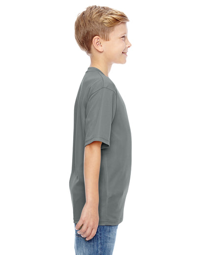 Youth Wicking T-Shirt - Graphite
