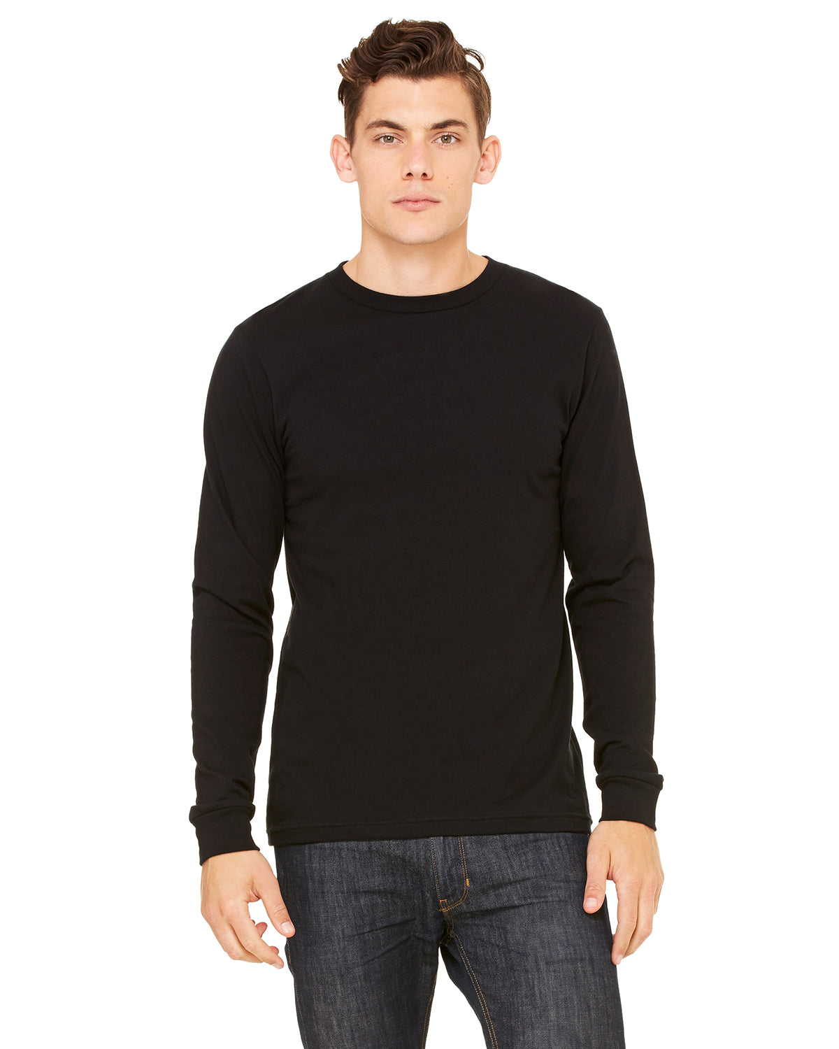 Men's Thermal Long-Sleeve T-Shirt - Black / Black