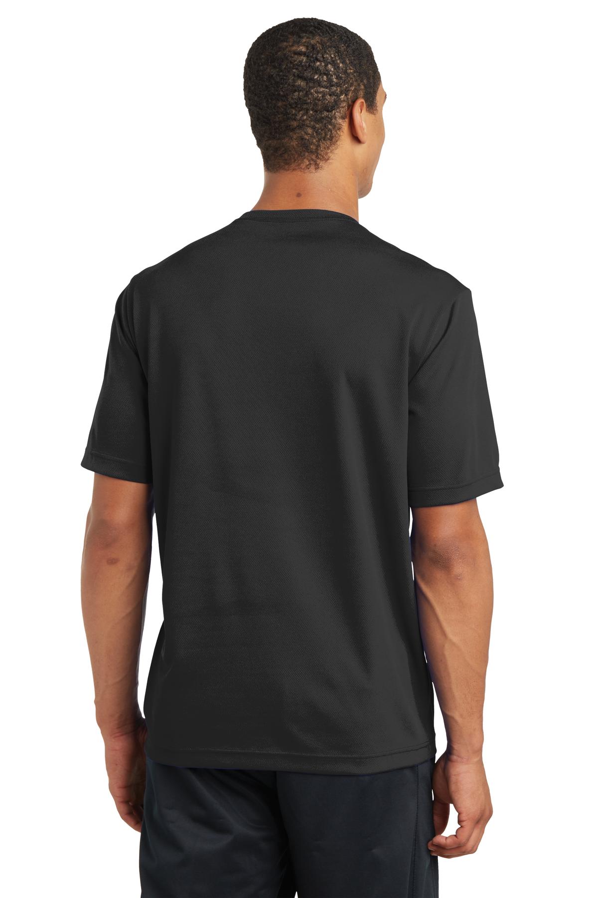Unisex PosiCharge RacerMesh Tee - Black