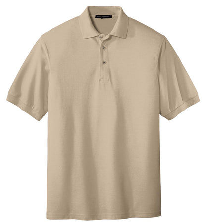 Unisex Silk Touch Polo - Stone