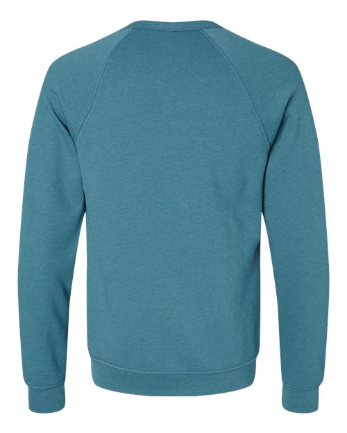 BELLA + CANVAS 3901 Heather Deep Teal — back