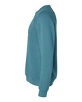 BELLA + CANVAS 3901 Heather Deep Teal — direct side
