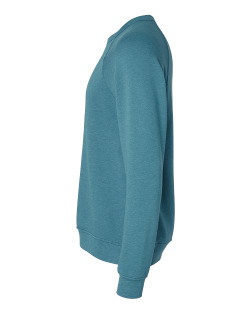 BELLA + CANVAS 3901 Heather Deep Teal — direct side