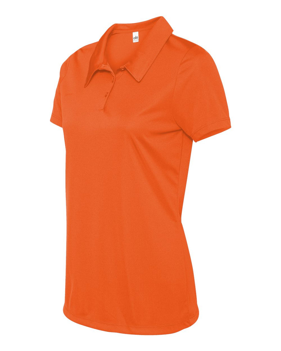 Women's Performance 3-Button Sport Shirt - Sport Orange