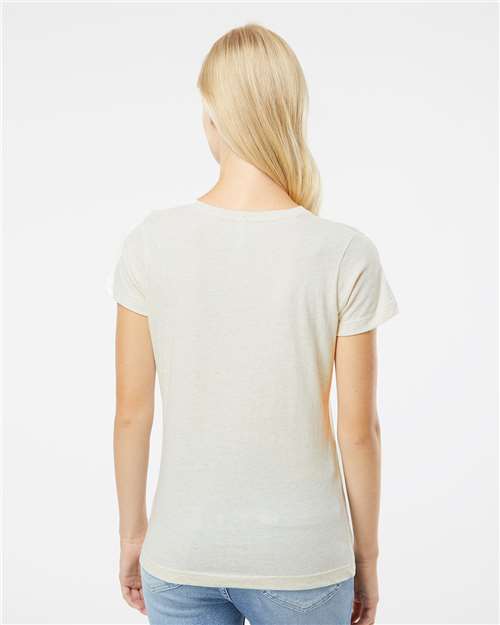 LAT 3516 Natural Heather — on model back