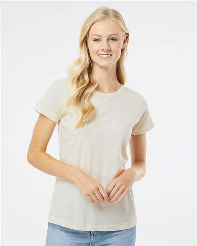 LAT 3516 Natural Heather — on model front