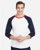 White / Navy / Red