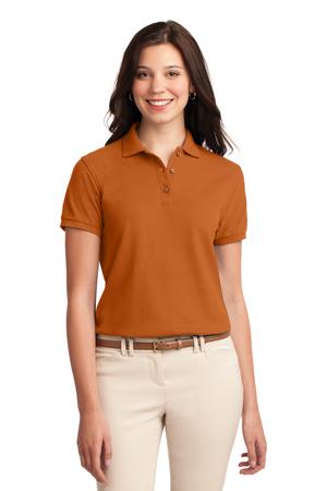 Women's Silk Touch Polo - Texas Orange