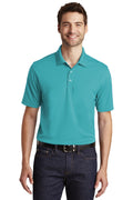 Unisex Dry Zone UV Micro-Mesh Polo - Aquamarine