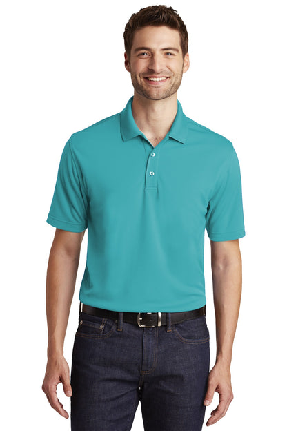 Unisex Dry Zone UV Micro-Mesh Polo - Aquamarine