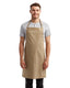Artisan Collection by Reprime RP150 - Unisex Recycled Bib Apron - Khaki