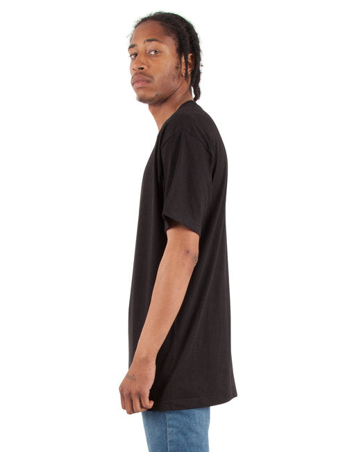Unisex Active Short-Sleeve Crewneck T-Shirt - Black