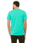 Unisex Heather CVC T-Shirt - Heather Sea Green