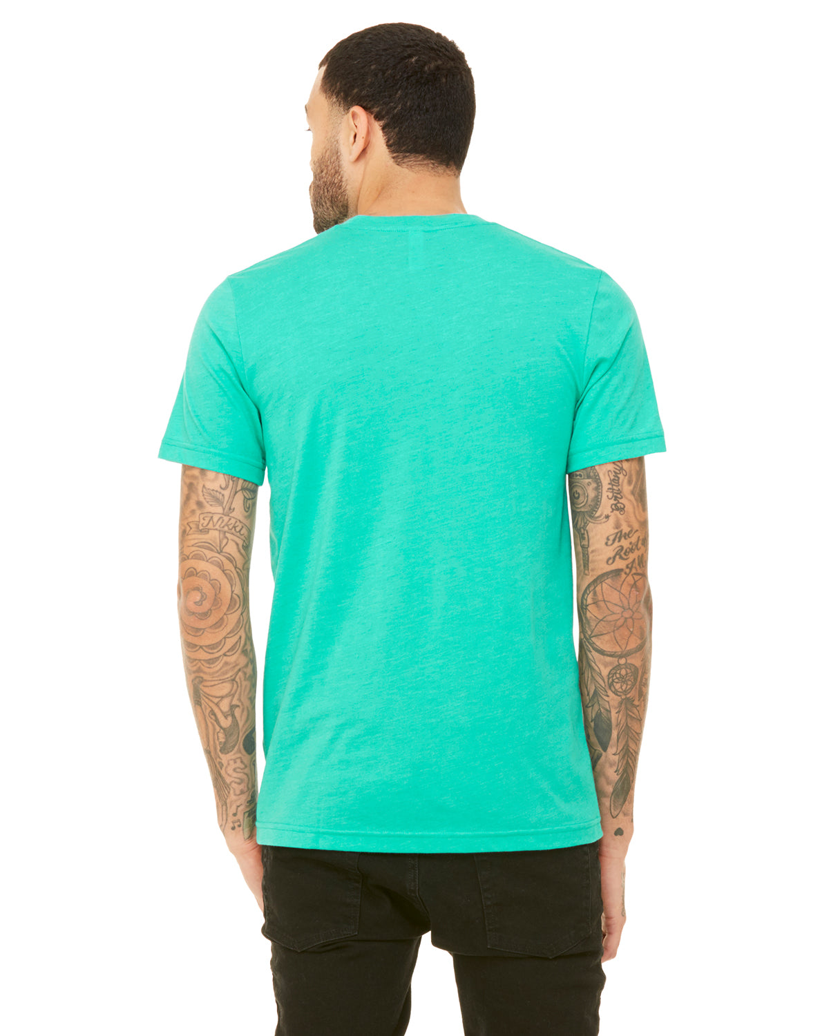 Unisex Heather CVC T-Shirt - Heather Sea Green