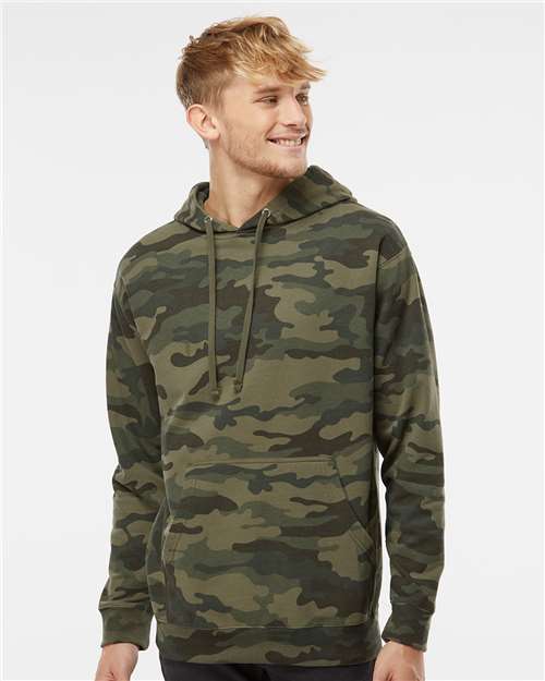 Independent Trading Co. SS4500 Forest Camo — on model front
