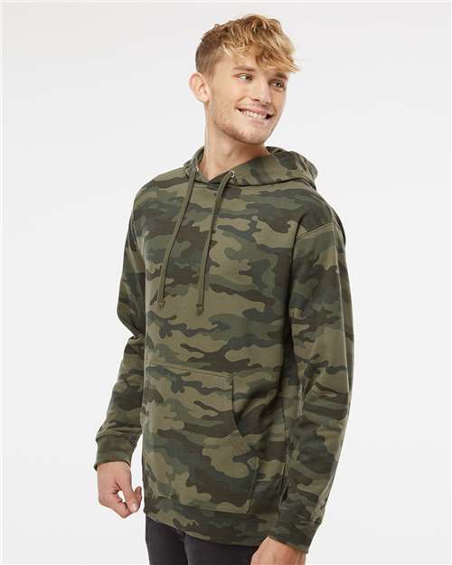 Independent Trading Co. SS4500 Forest Camo — on model side