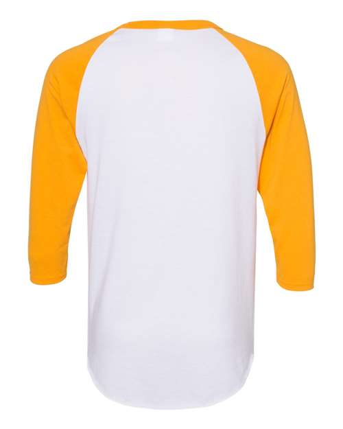 Augusta Sportswear 4420 White/ Gold — back