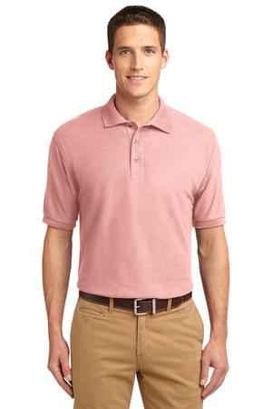 Unisex Silk Touch Polo - Light Pink
