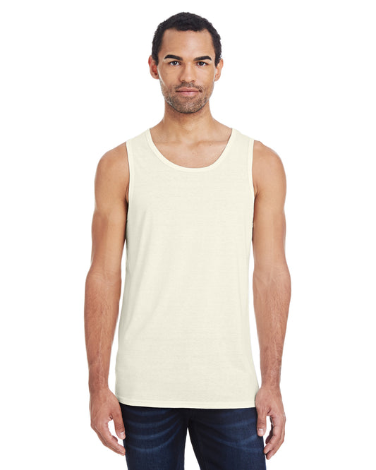 Unisex Triblend Tank - Cream Triblend