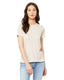 Bella + Canvas 6413 - Women's Triblend Relaxed Jersey Short-Sleeve T-Shirt - Oatmeal Triblend