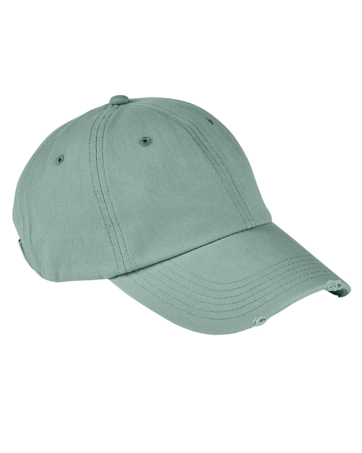 Distressed 6-Panel Cap - Cypress