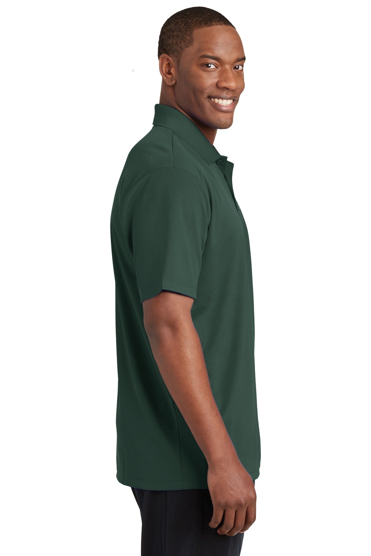 Men's PosiCharge RacerMesh Polo - Dark Forest Green