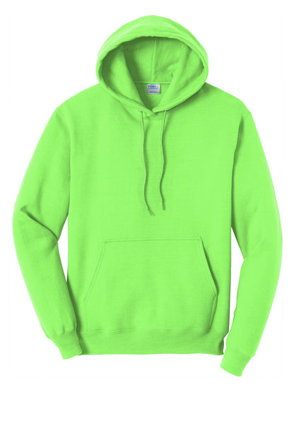 Unisex Core Fleece Pullover Hoodie - Neon Green