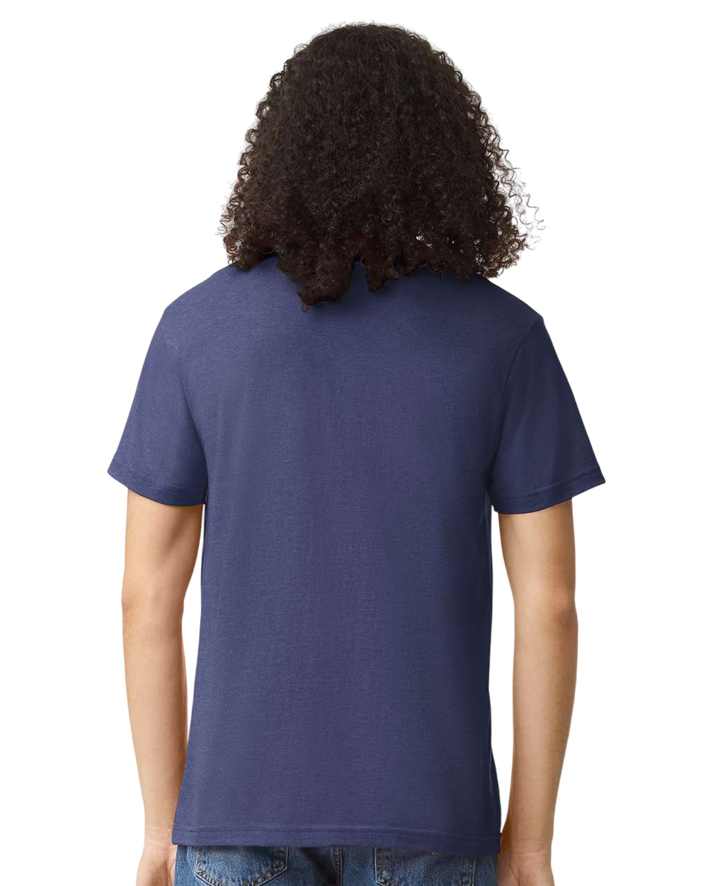 Unisex CVC T-Shirt - Heather Indigo