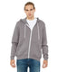 Bella + Canvas 3739 - Unisex Poly-Cotton Sponge Fleece Full-Zip Hoodie - Storm
