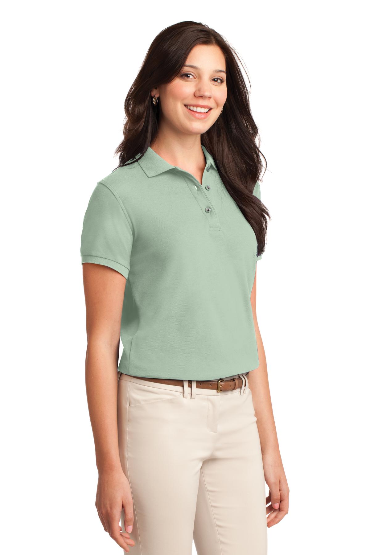 Women's Silk Touch Polo - Mint Green