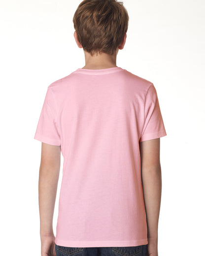 Youth Cotton Crew - Light Pink