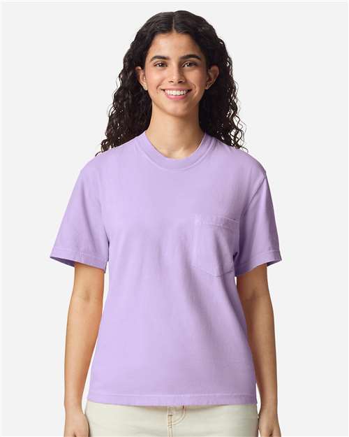 Comfort Colors 6030 Orchid — on model front