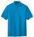 Unisex Silk Touch Polo - Turquoise