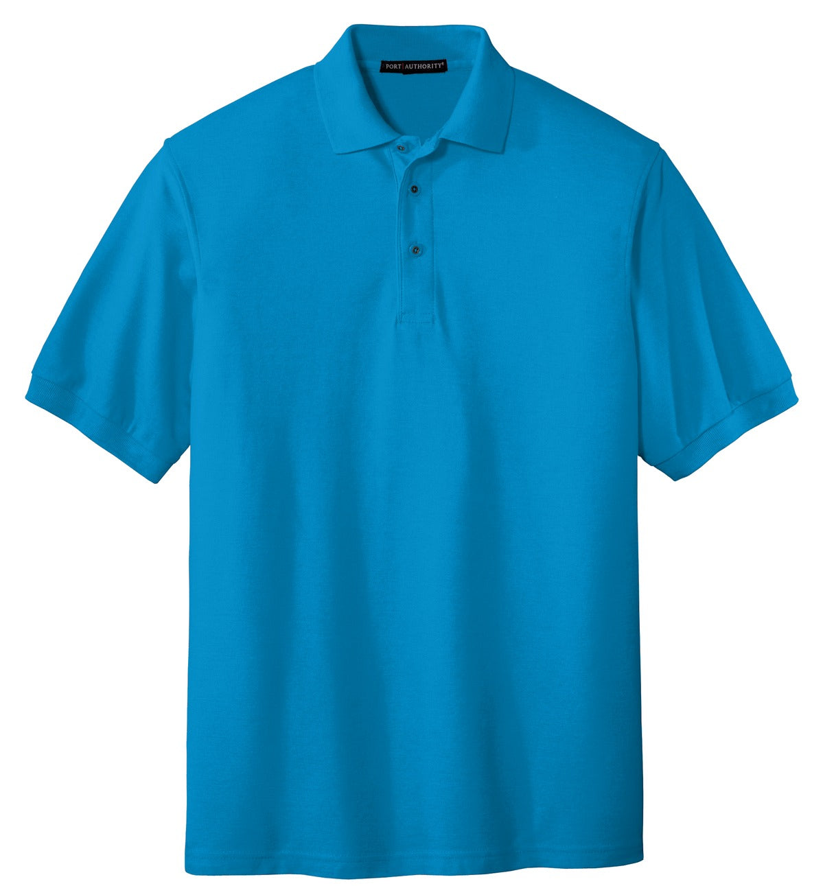 Unisex Silk Touch Polo - Turquoise