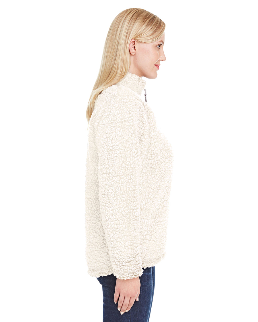 Women's Epic Sherpa 1/4 Zip - Cream
