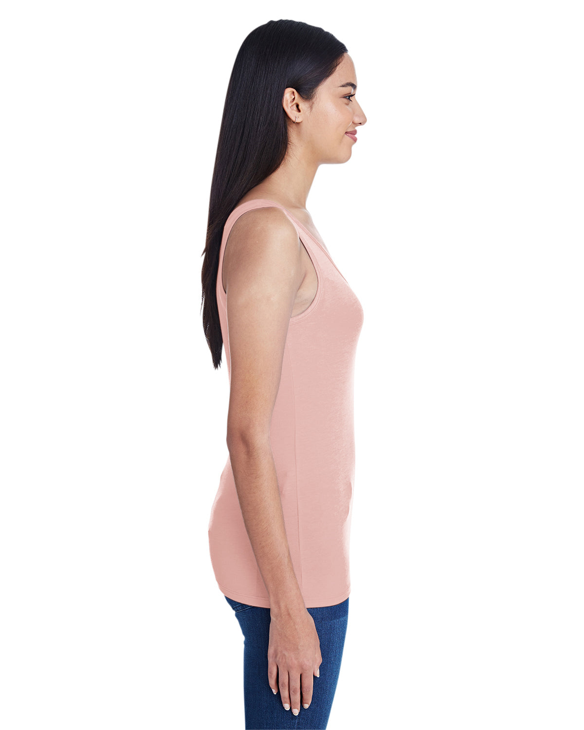 Women's Stretch Tank - Dusty Rose