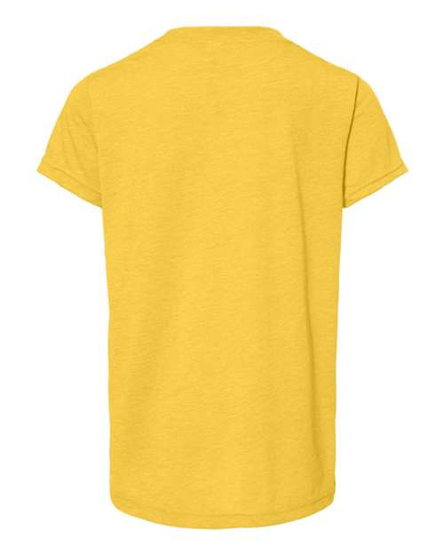 BELLA + CANVAS 3413Y Yellow Gold Triblend — back