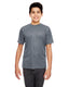 UltraClub 8420Y - Youth Cool & Dry Sport Performance Interlock T-Shirt - Charcoal