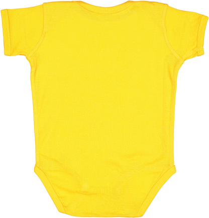 Infant Baby Rib Bodysuit - Gold
