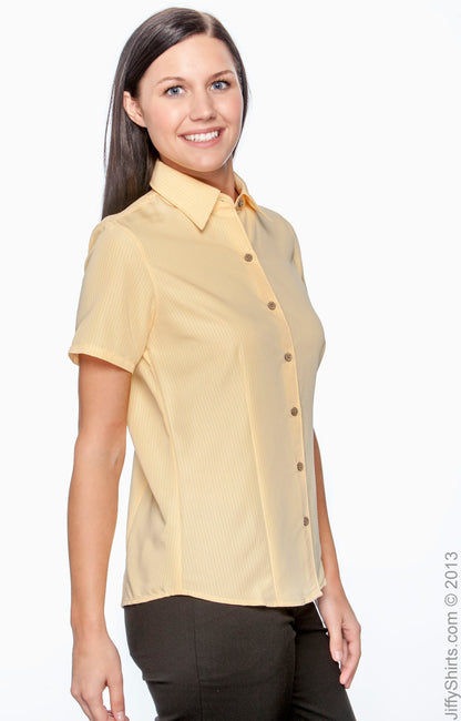 Women's Barbados Textured Camp Shirt - Pineapple