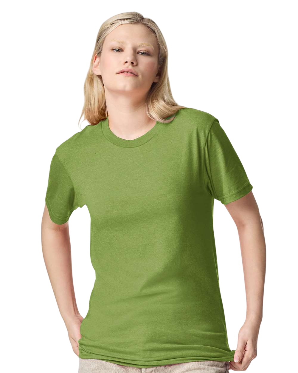 Unisex CVC T-Shirt - Heather Nephrite