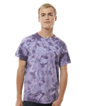 Crystal Tie Dye T-Shirt - Blackberry
