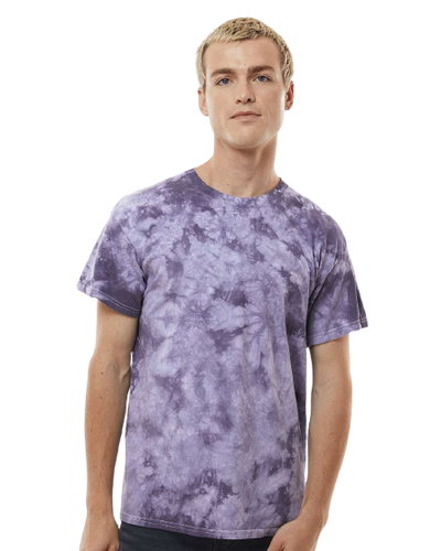 Crystal Tie Dye T-Shirt - Blackberry